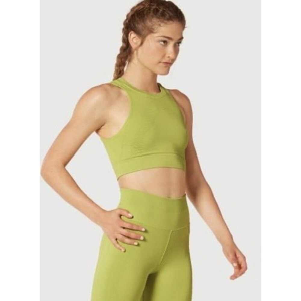 NUX Active One By One Crop Top NWT Size S